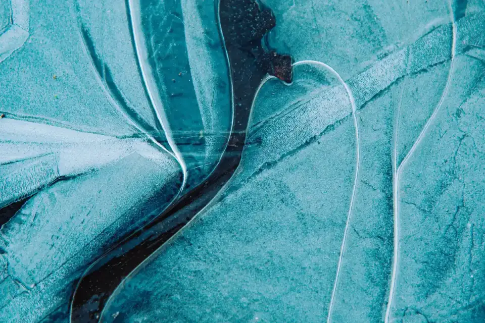 Close-up of a gel-core dog cooling mat surface
